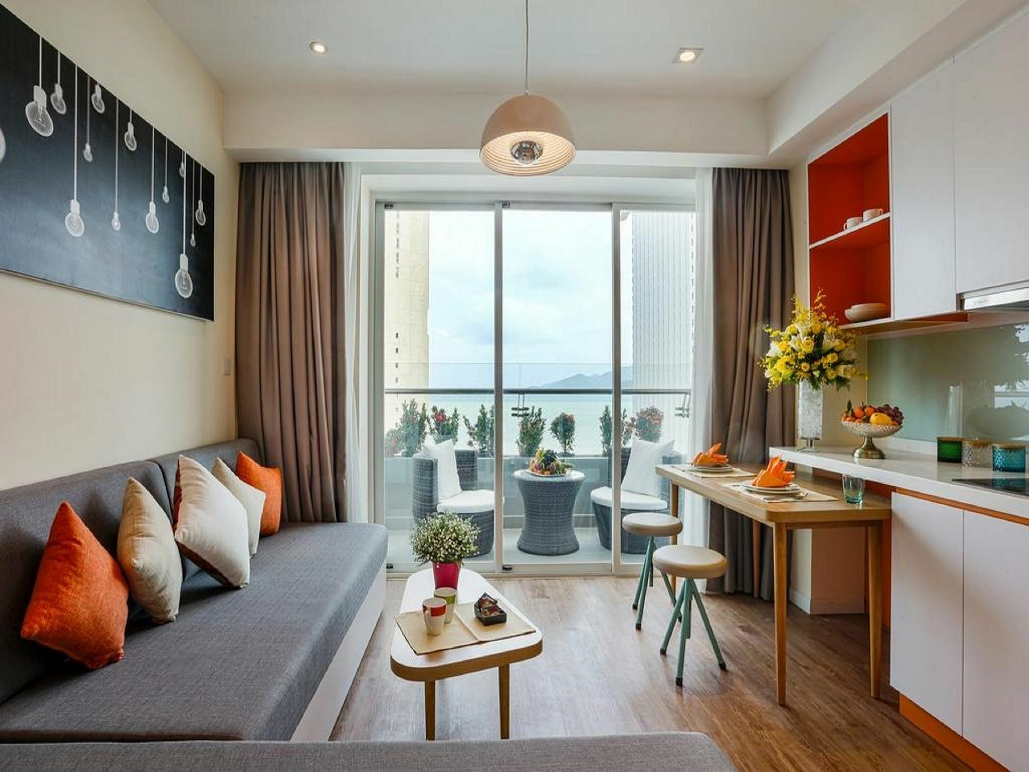 Atlantica Balcony Ocean View Serviced Apartment Nha Trang Ngoại thất bức ảnh
